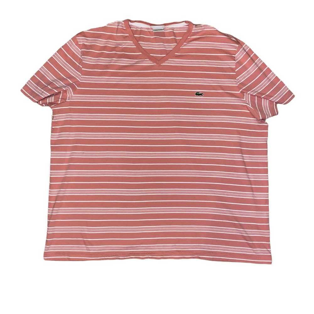 Lacoste Striped V Neck shirt - image 1