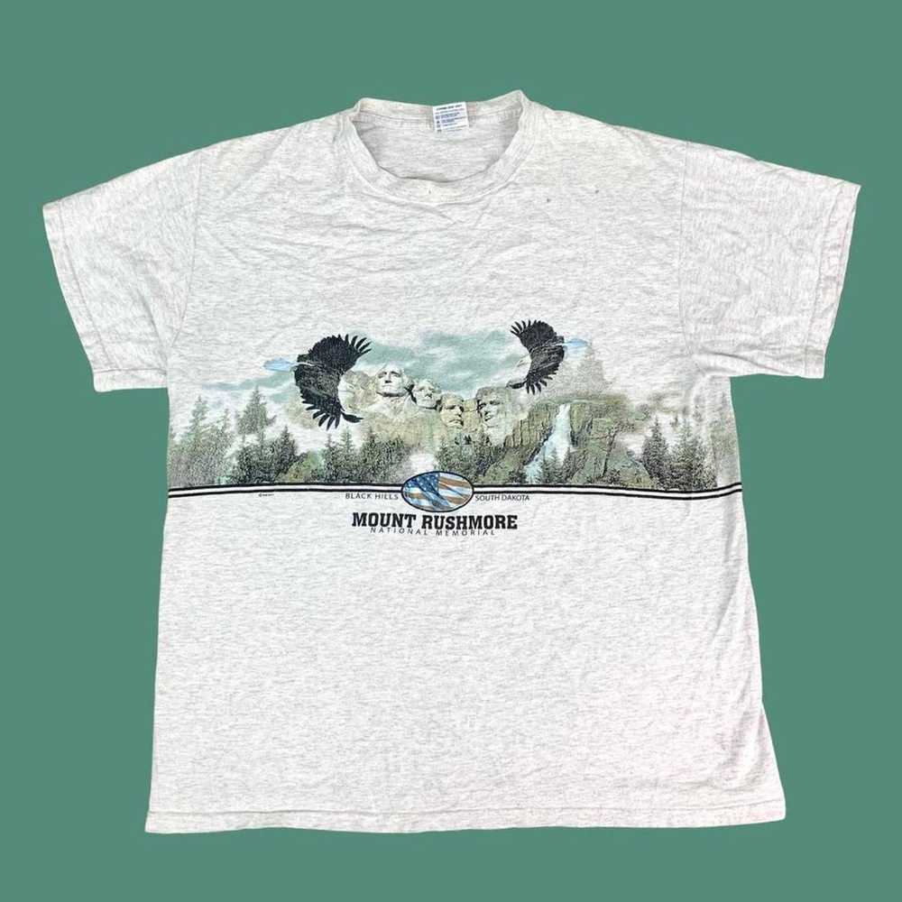 Vintage 90s Mt Rushmore T-shirt - image 1