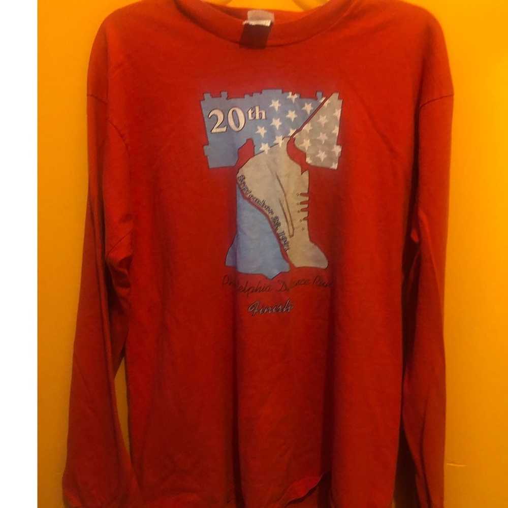 Vintage 80s 1997 Philadelphia Distance Run shirt … - image 2