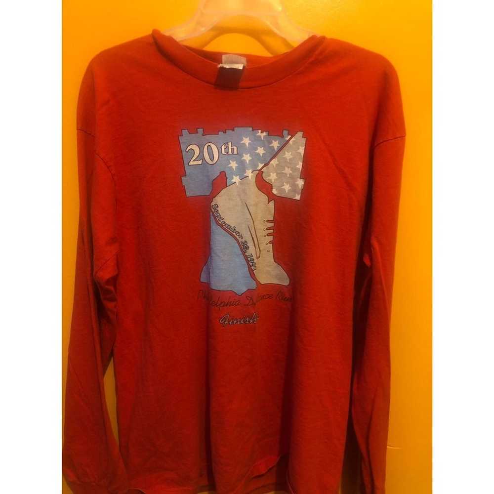 Vintage 80s 1997 Philadelphia Distance Run shirt … - image 8