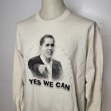 President Obama Yes We Can 2008  Political Long S… - image 1