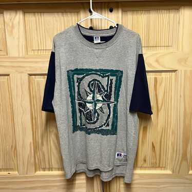 Vintage 1994 Russell Athletic Seattle Mariners T-… - image 1