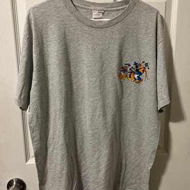 Vintage 90s Mickey Mouse & Co Shirt Goofy Donald … - image 1