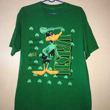 Vintage 1993 Daffy Duck Shirt Looney Tunes - image 1