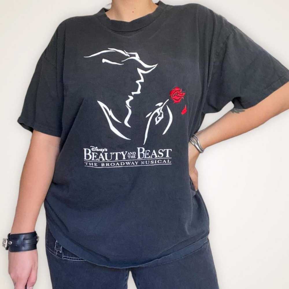 Vintage the beauty and the beast tshirt - image 1