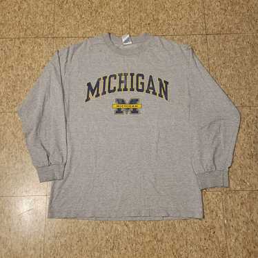 Vintage Michigan Wolverines Long Sleeve NCAA Coll… - image 1