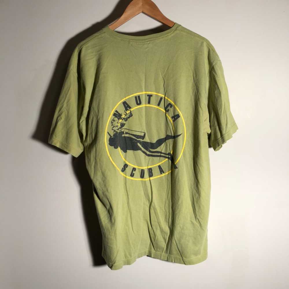 Vintage Green Nautica Scuba T-shirt - image 1