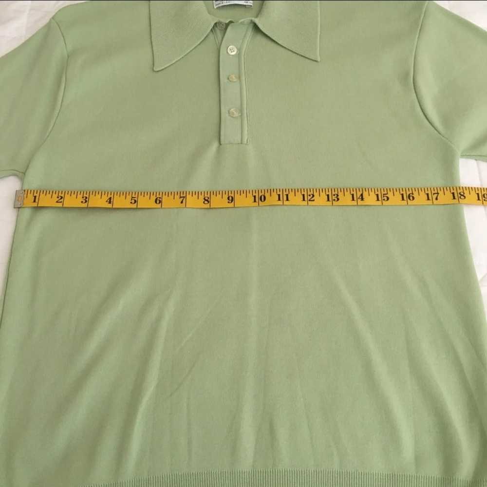 Men's Ban Lon Polo Shirt L - image 11