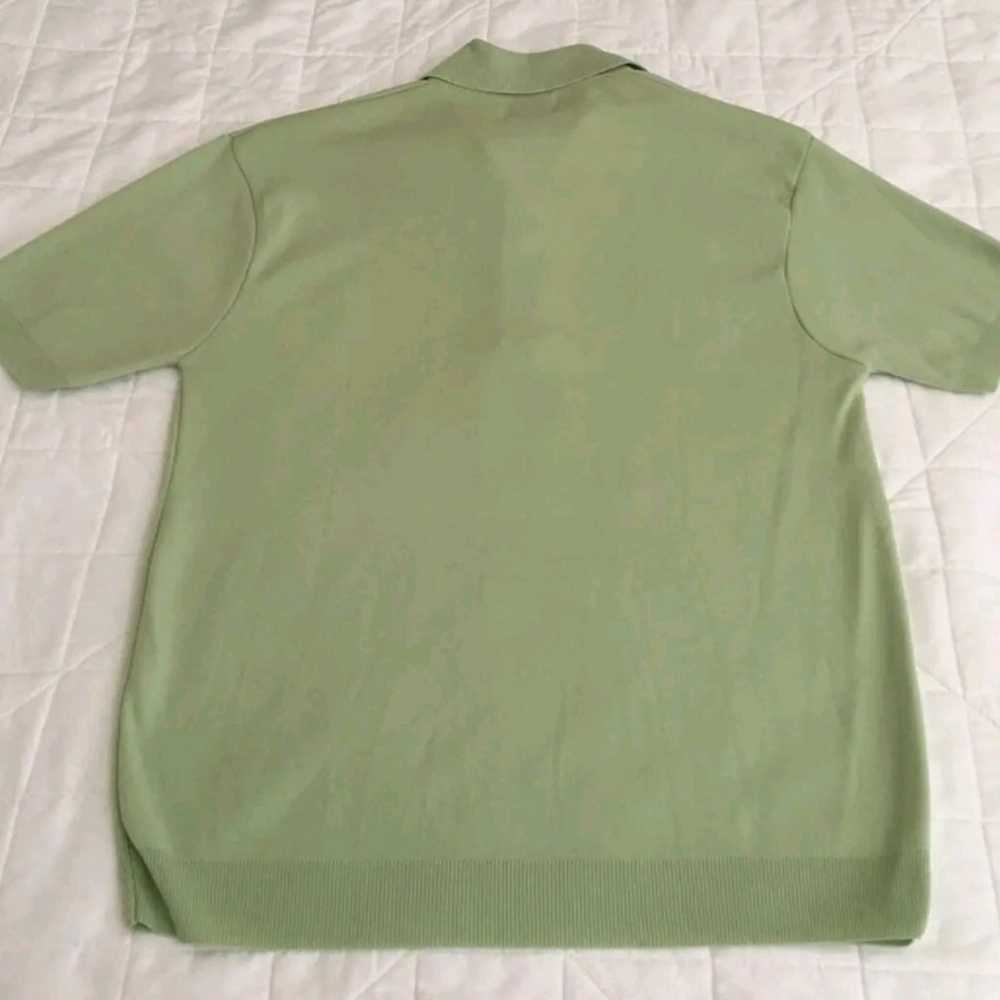 Men's Ban Lon Polo Shirt L - image 2