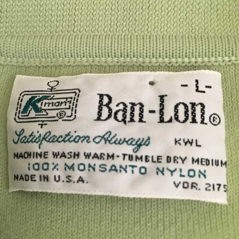 Men's Ban Lon Polo Shirt L - image 3