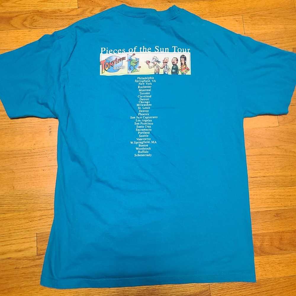 VTG '02 The Tony Levin Band Tour Shirt - image 3