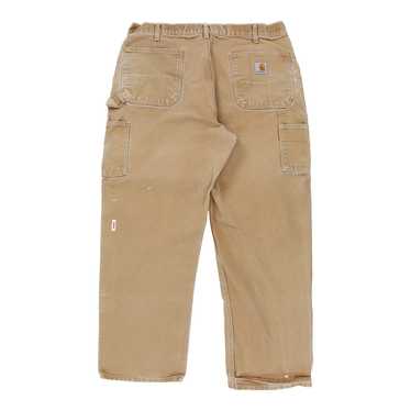 Carhartt Carpenter Trousers - 35W 28L Brown Cotton