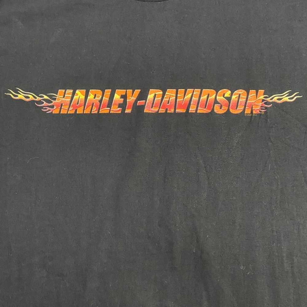 Vintage Harley Davidson flame t shirt - image 4