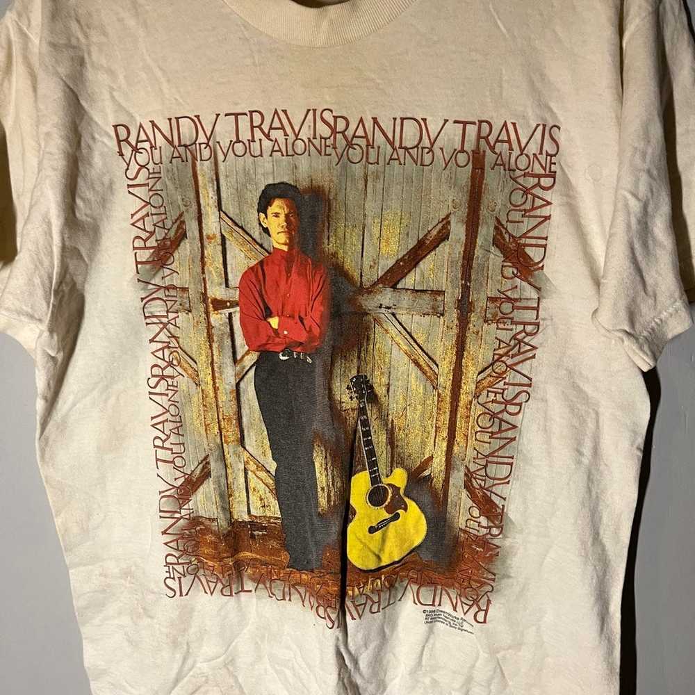 Vintage Randy Travis 1998 Concert Tee - image 1