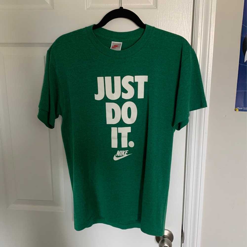 90s "just do it" nike t shirt - image 3