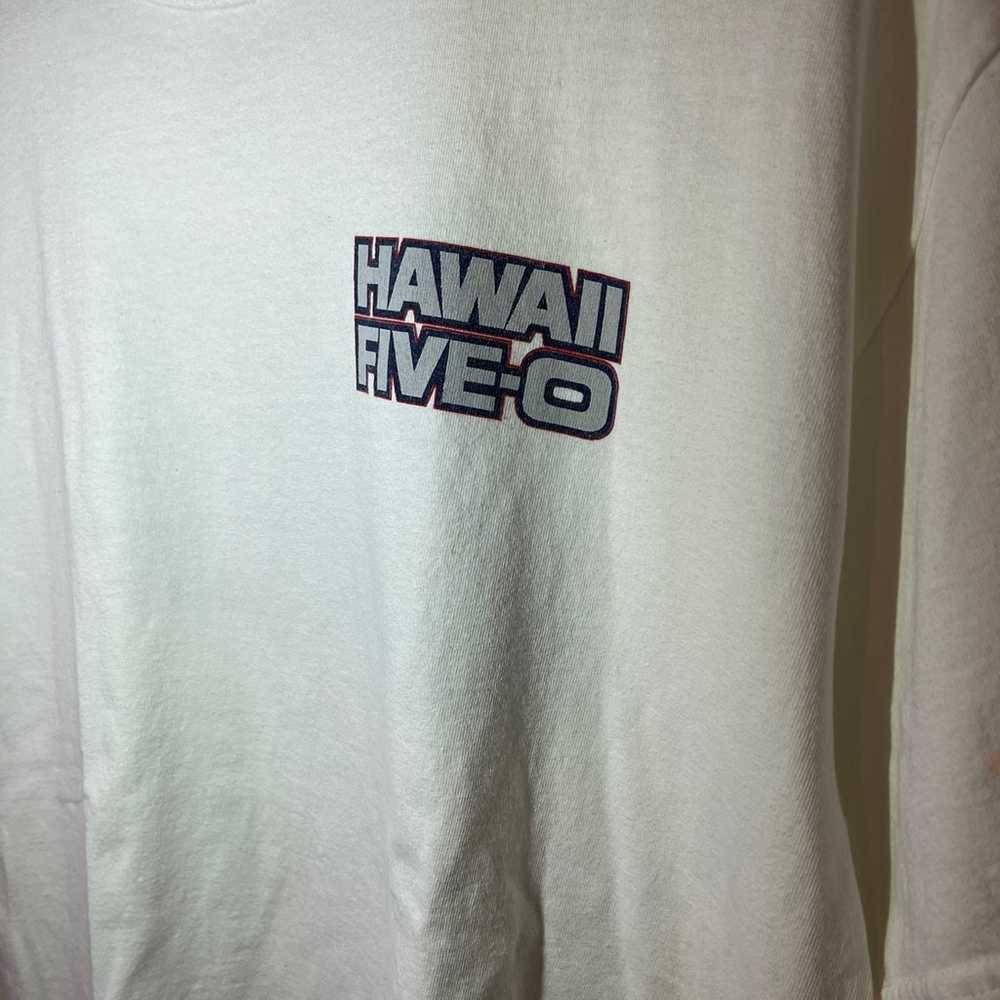 Vintage Hawaii five-0 tv show t-Shirt Sz L - image 5