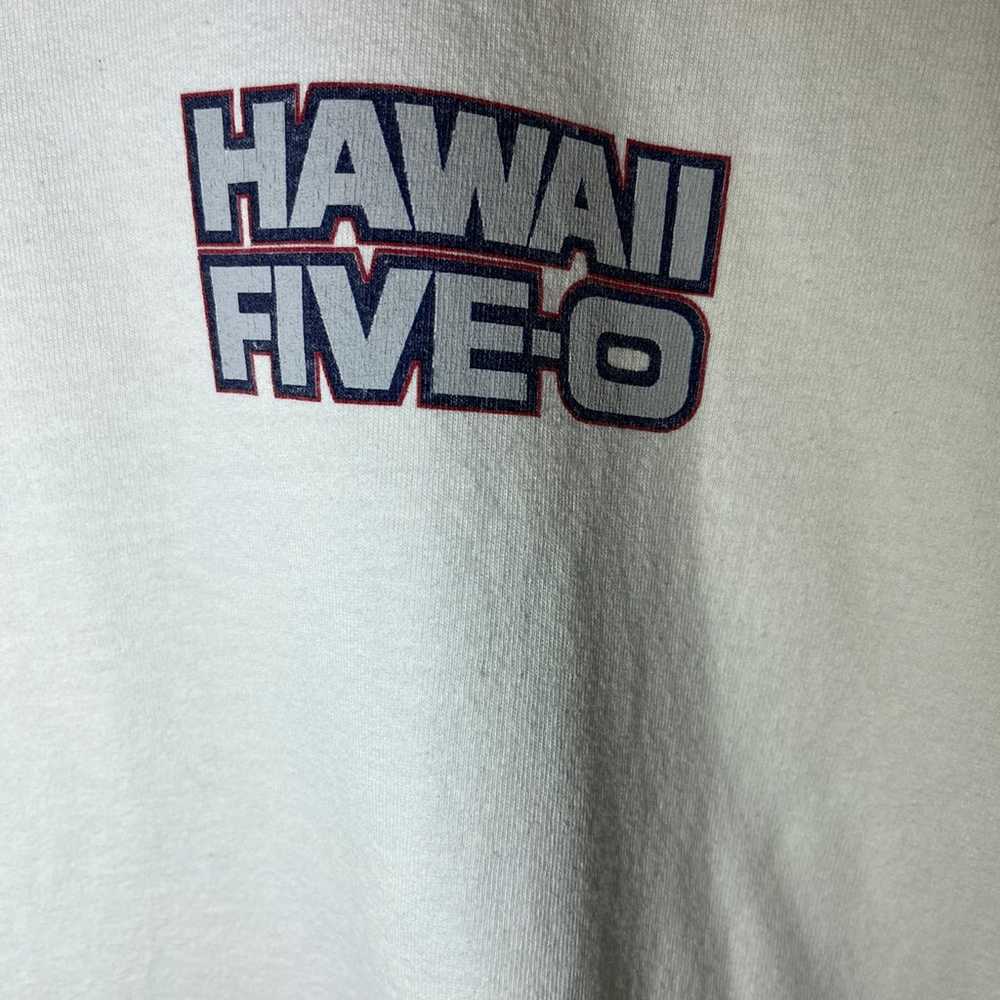 Vintage Hawaii five-0 tv show t-Shirt Sz L - image 7