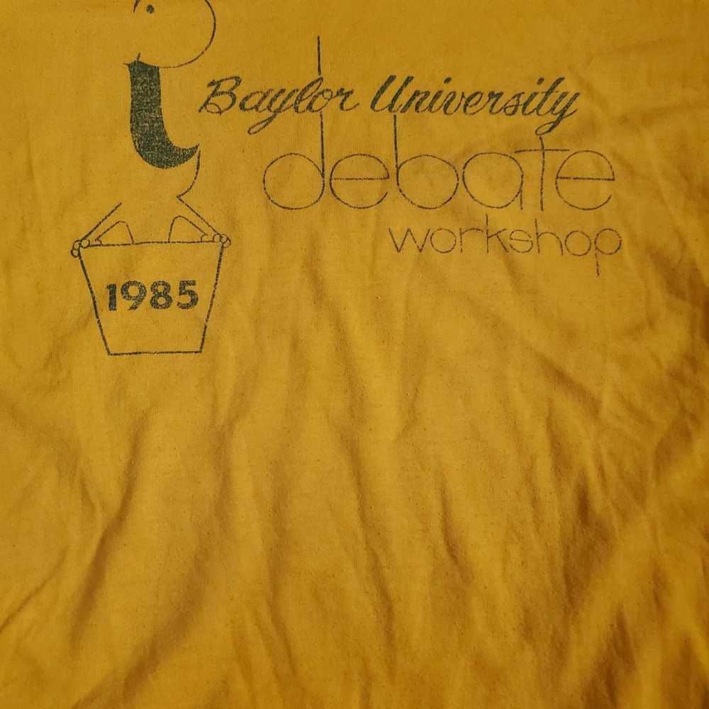 Vintage 1985 Baylor University shirt - image 2