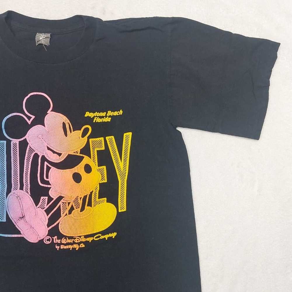 Vintage Sherry's Best Mickey Mouse Black Neon Gra… - image 4