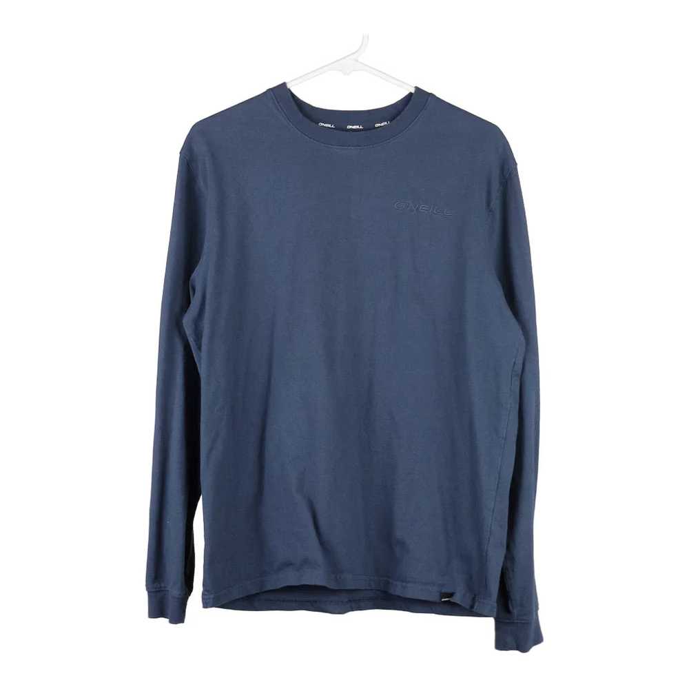 O’Neill Long Sleeve T-Shirt - Medium Navy Cotton - image 1