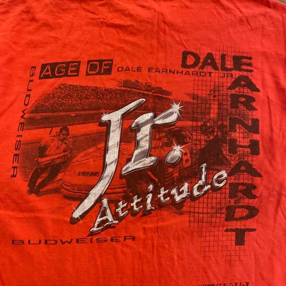 Vintage 2000s Dale Earnhardt Jr Double Sided Nasc… - image 4