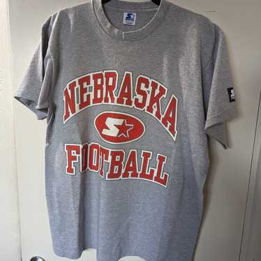 Vintage 90s Nebraska Huskers Starter T-Shirt Men'… - image 1