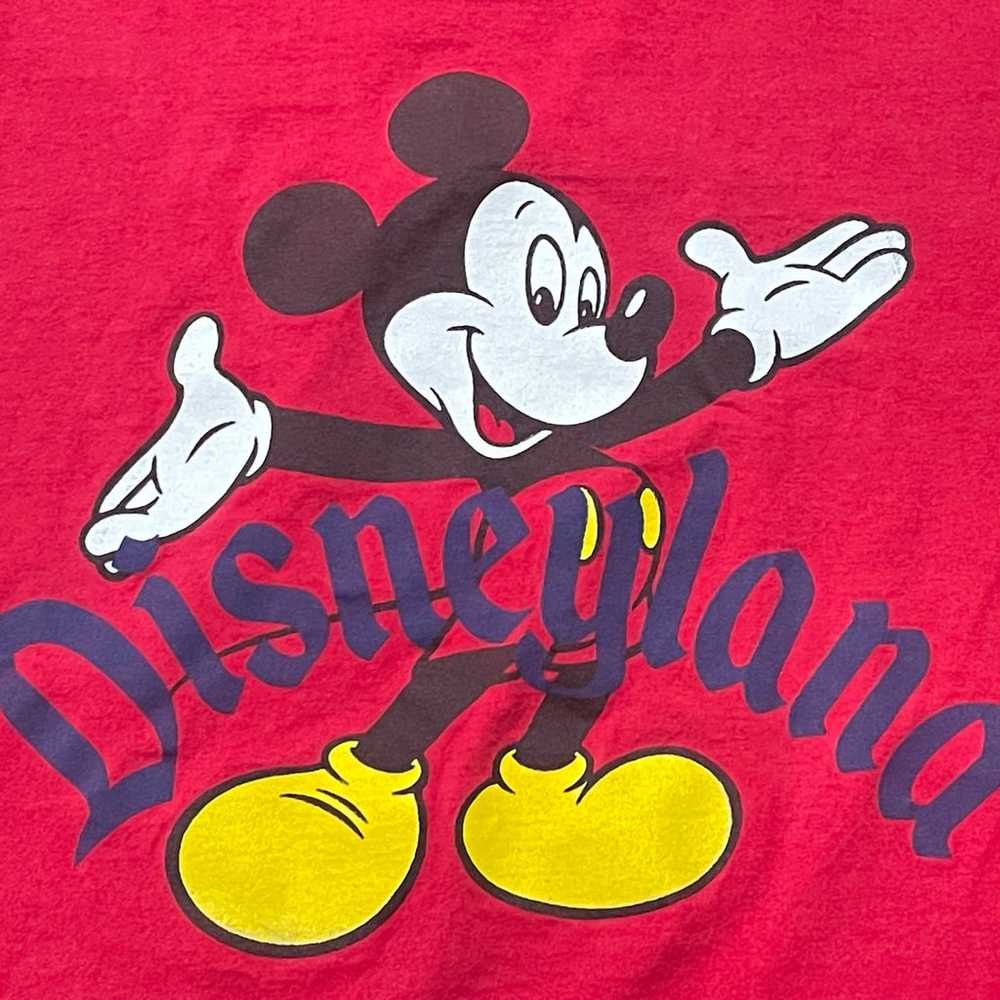 Vintage Disneyland Disney Mickey Mouse Welcome Sh… - image 2