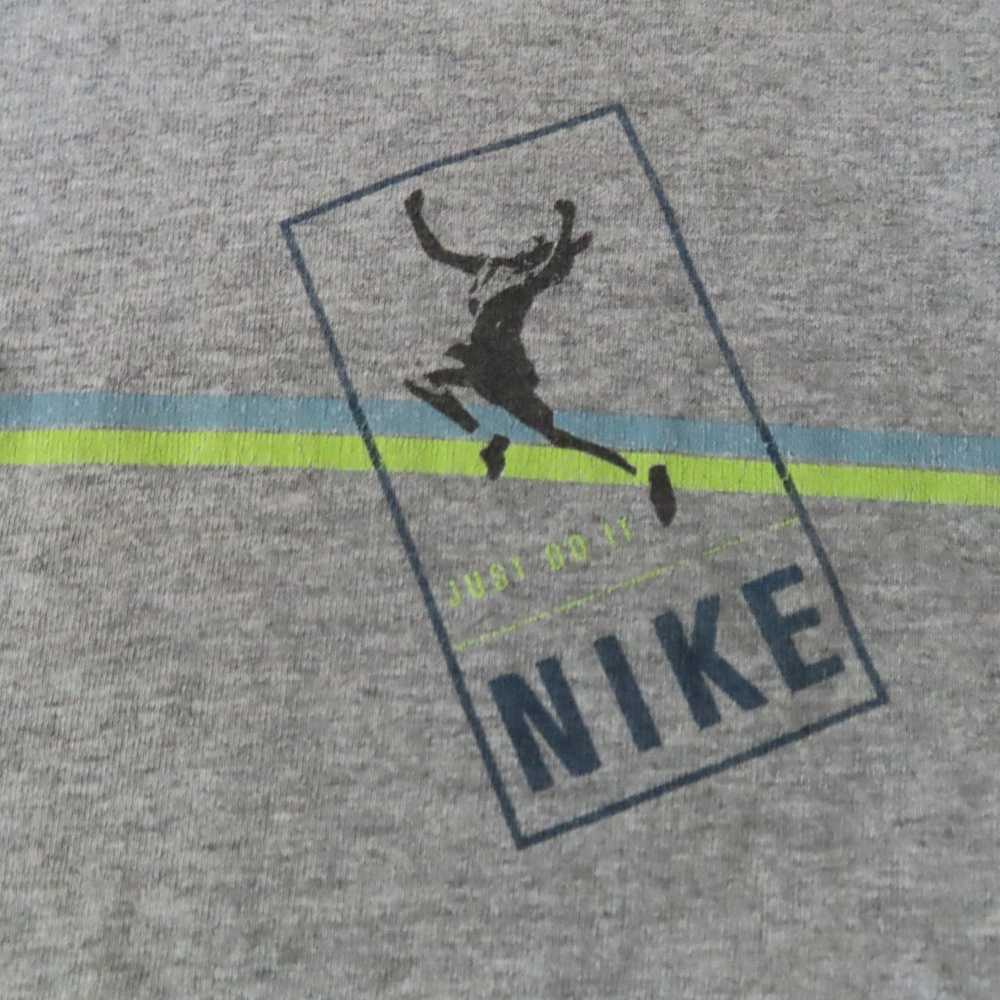 vintage nike just do it nade in usa tshirt grey L - image 2