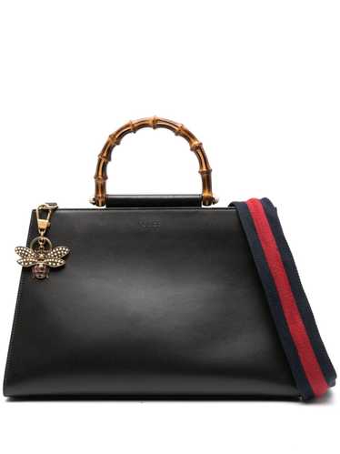 Gucci Pre-Owned 2017 medium Nymphaea tote bag - B… - image 1