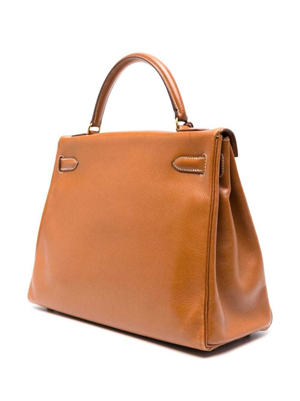 Hermès Pre-Owned 1991 Kelly handbag - Brown - image 3