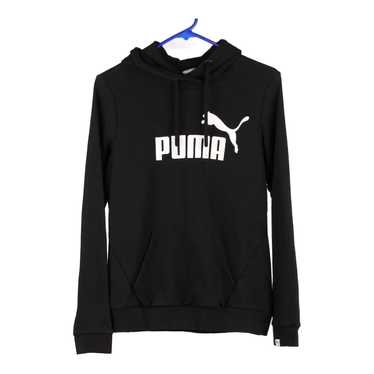 Puma Hoodie - Small Black Cotton Blend - image 1