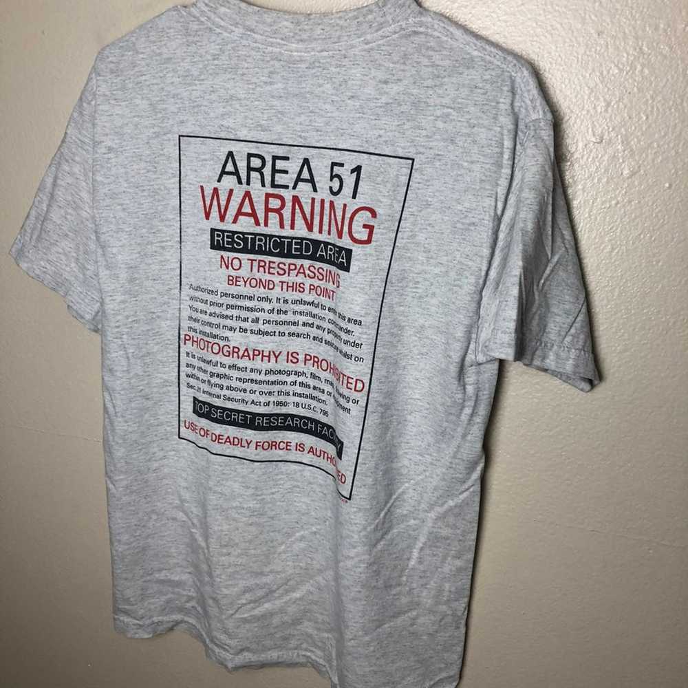 Vintage Area 51 Staff Shirt Roswell NM Mexico Ali… - image 6