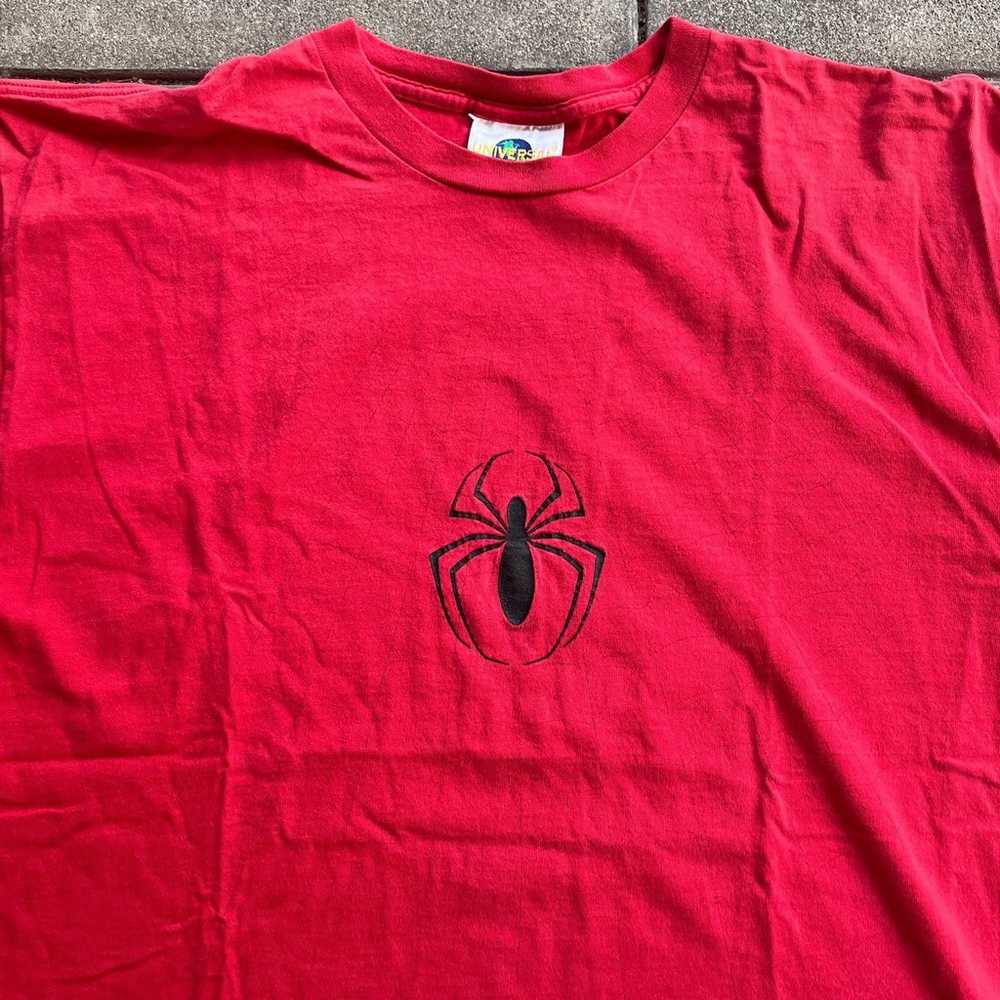 Vintage Universal Studios Spiderman Promo T-Shirt - image 3