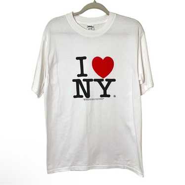 VTG 1996 I ❤️ NY Graphic T Shirt - image 1