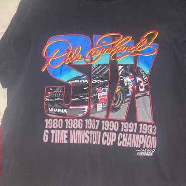vintage dale earnhardt nascar racing t-shirt - image 1