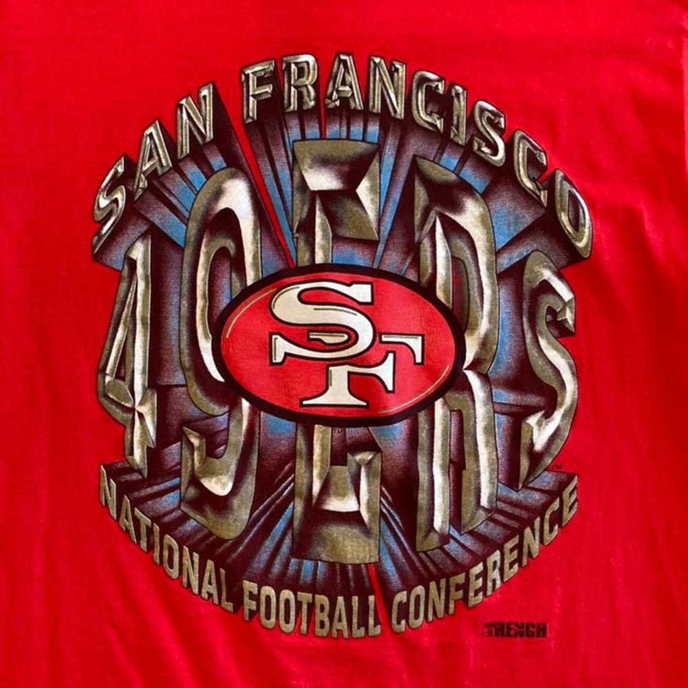 Vintage San Francisco 49ers NFC T-shirt - image 2