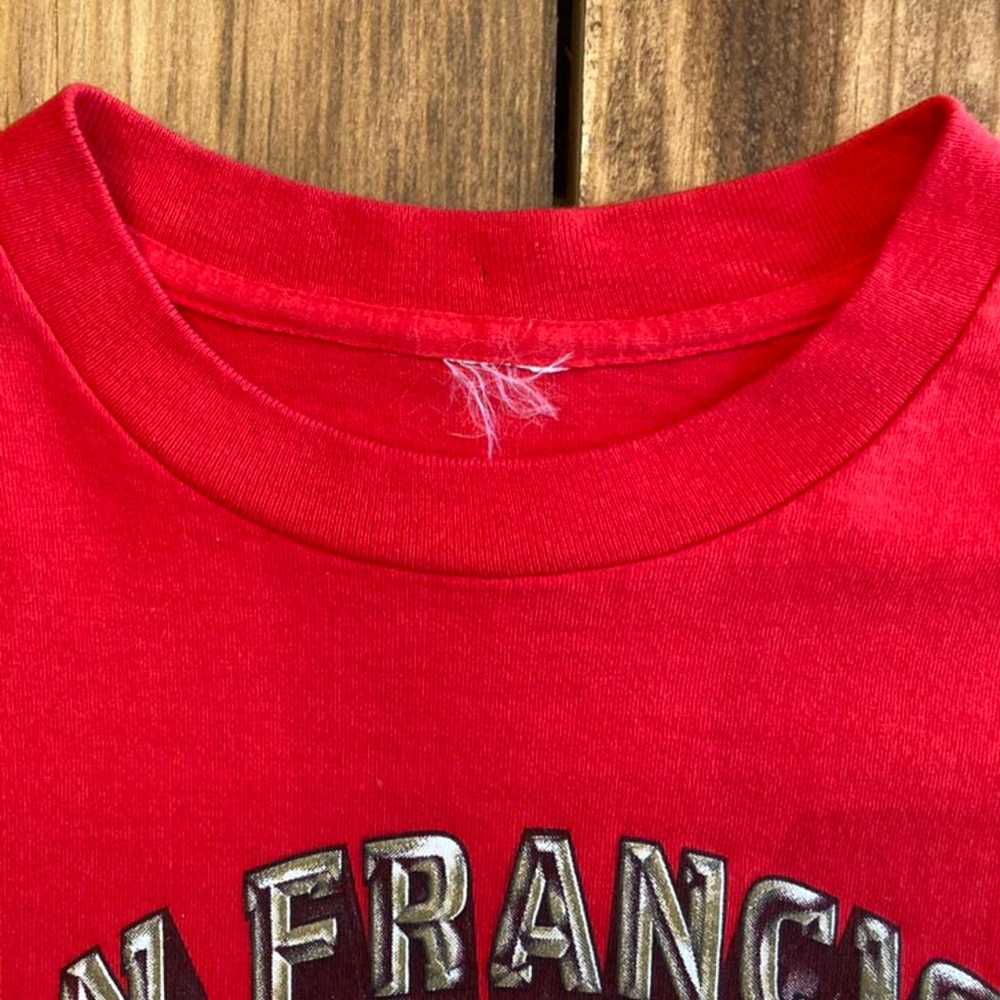 Vintage San Francisco 49ers NFC T-shirt - image 3