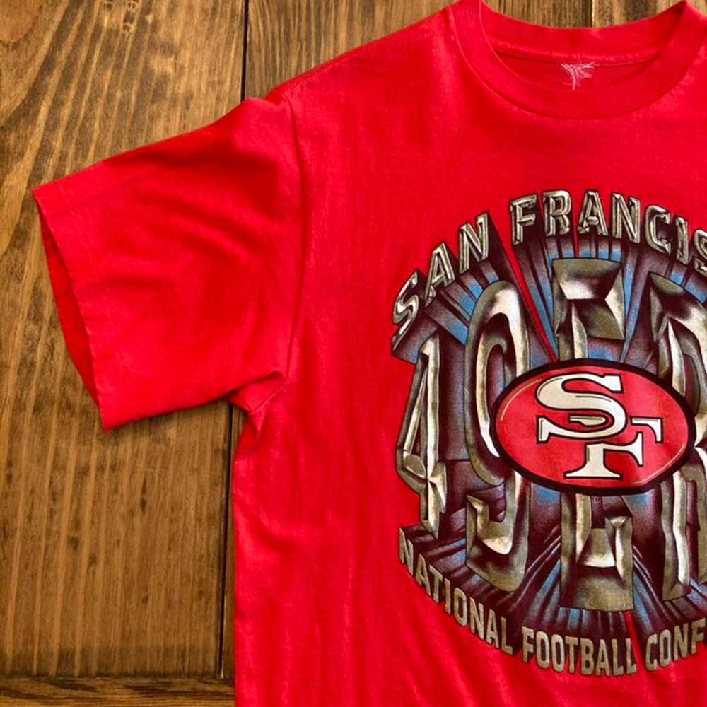 Vintage San Francisco 49ers NFC T-shirt - image 6