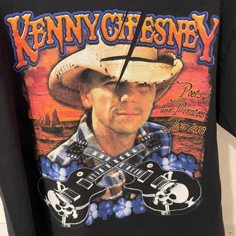Vintage/Y2K Kenny Chesney 2008 Tour Shirt - image 2