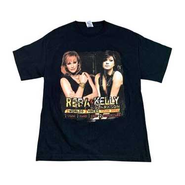 Vintage 2008 Reba and Kelly Clarkson Tour T-shirt - image 1