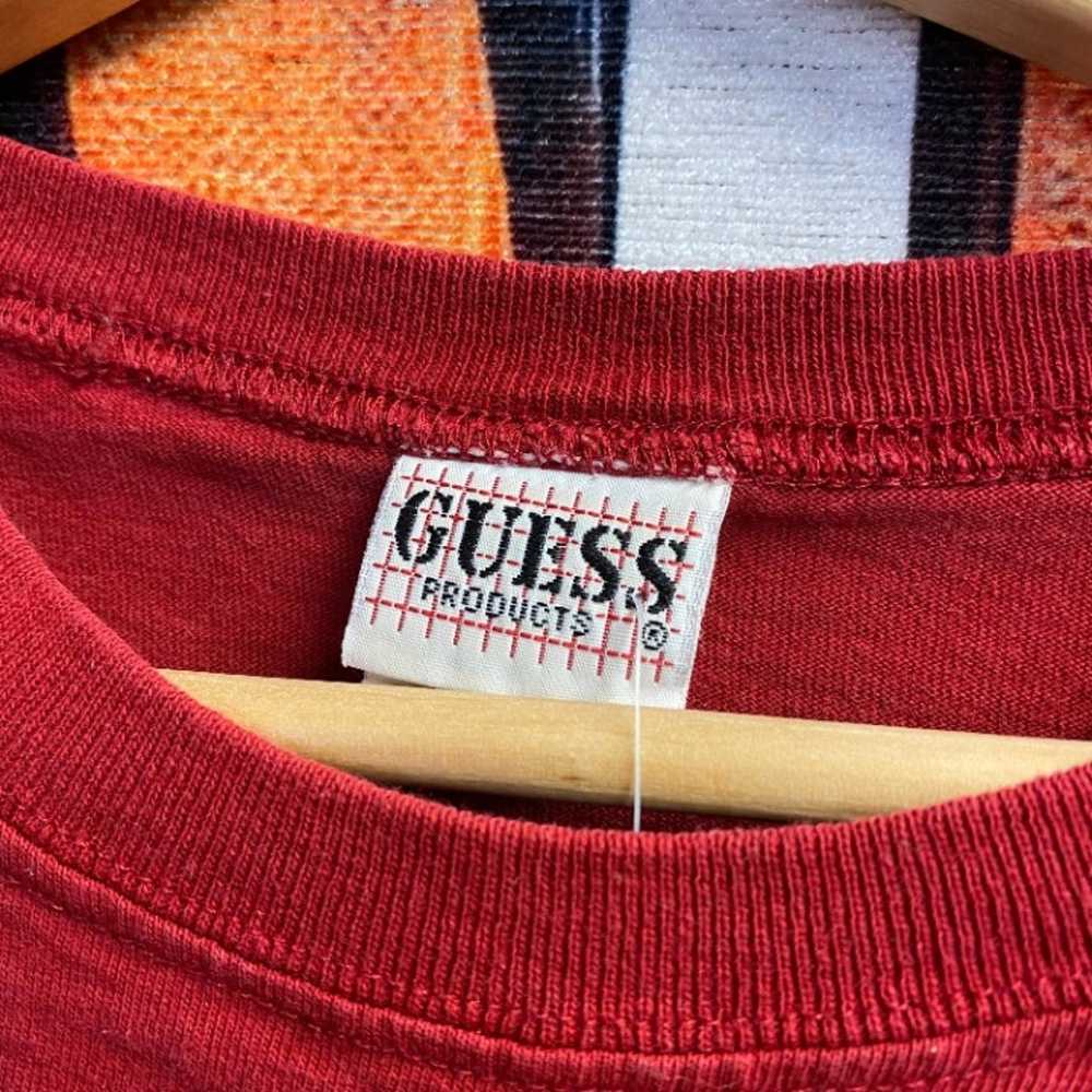 Vintage 90s Guess Jeans Tee Shirt size Large - image 2