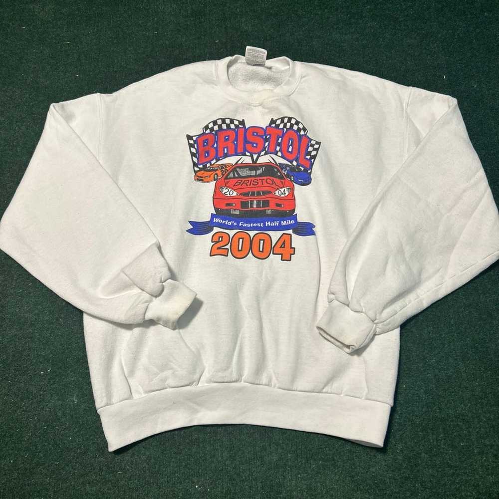 Vintage NASCAR Crewneck - image 2