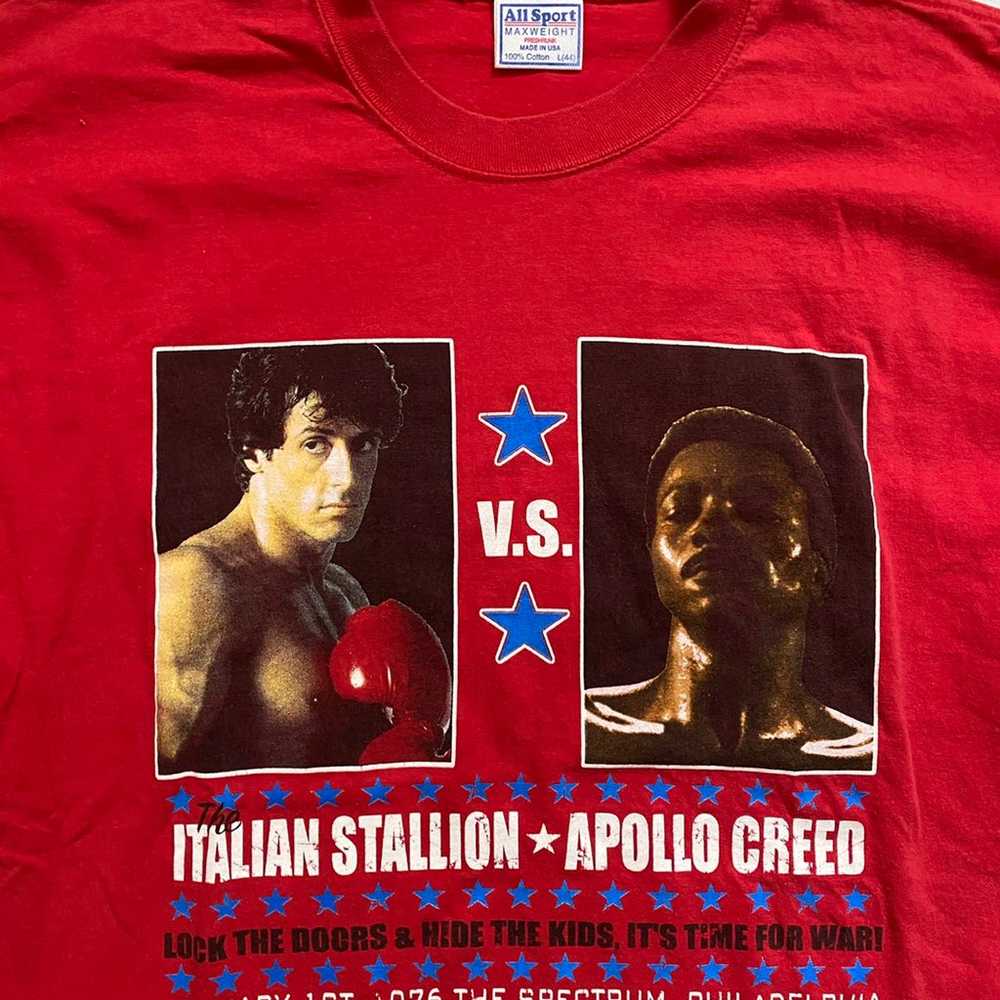 Vintage Rocky Movie Promotional Shirt - image 2