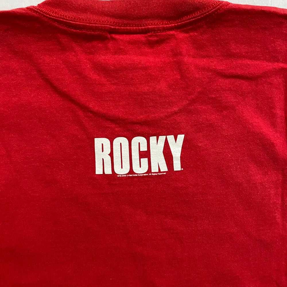 Vintage Rocky Movie Promotional Shirt - image 4