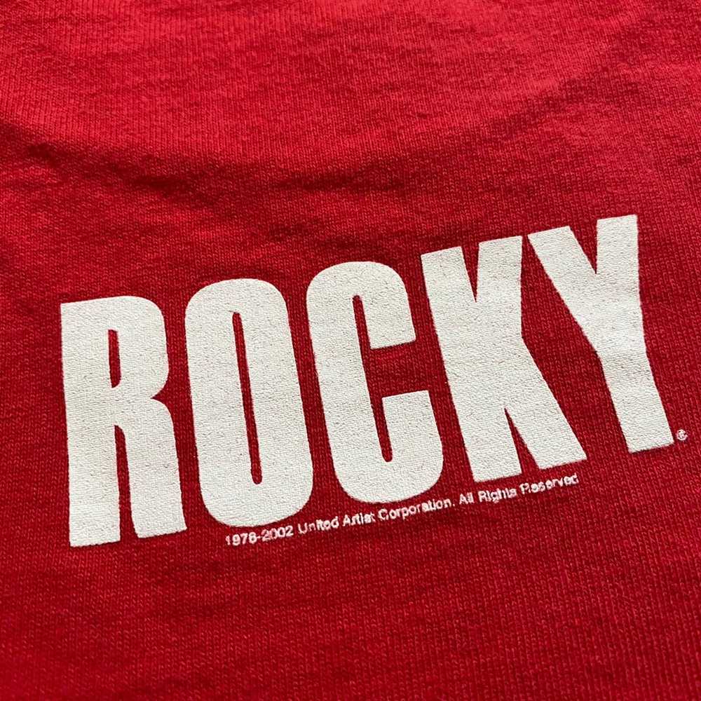 Vintage Rocky Movie Promotional Shirt - image 5