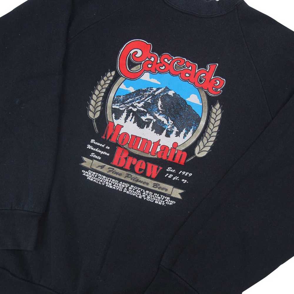 Vintage Cascade Mountain Brew Graphic Sweatshirt - image 2