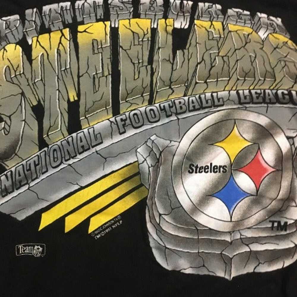 Vintage Magic Johnson Steelers Shirt - image 3