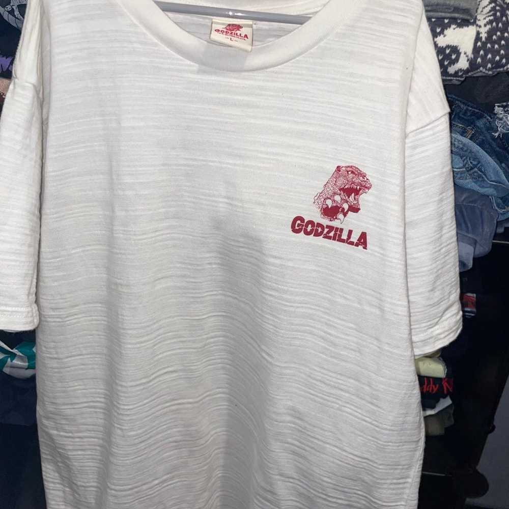 Vintage Godzilla AOP Toho shirt - image 3
