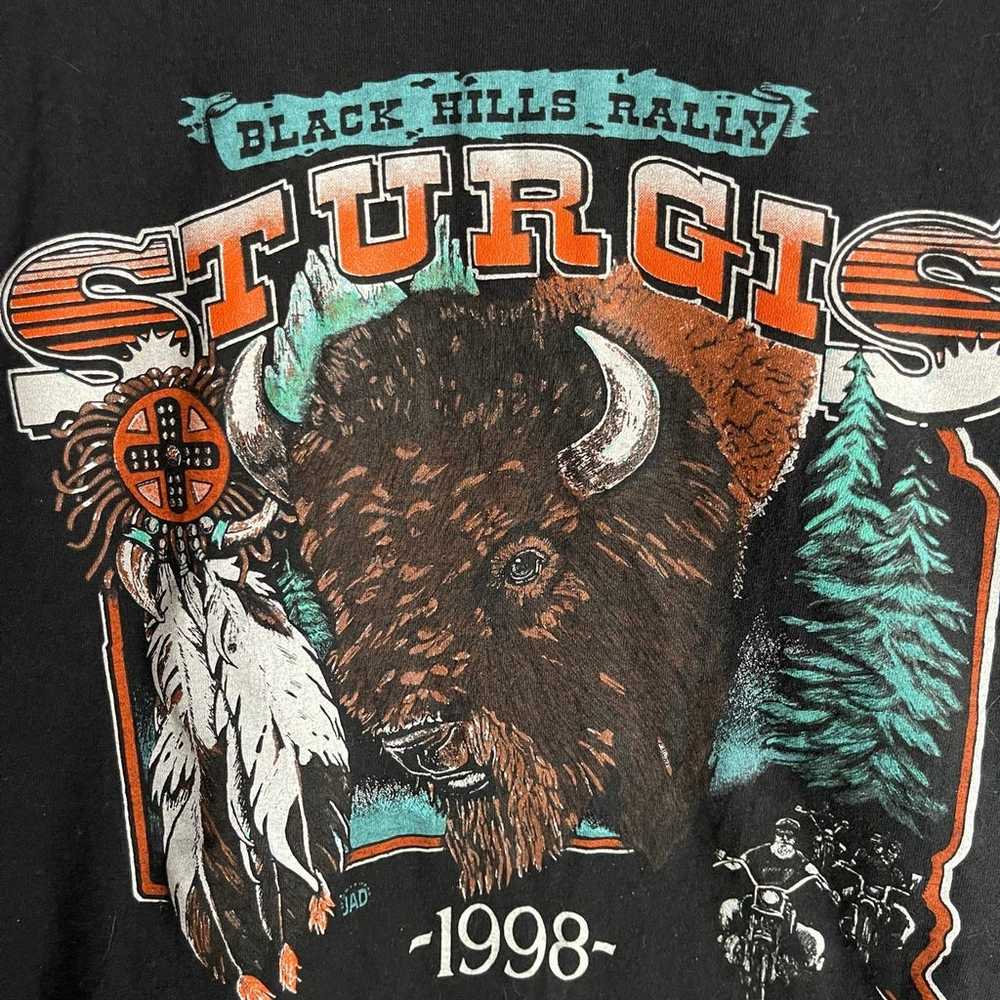 Vintage 1998 Sturgis tshirt - image 2