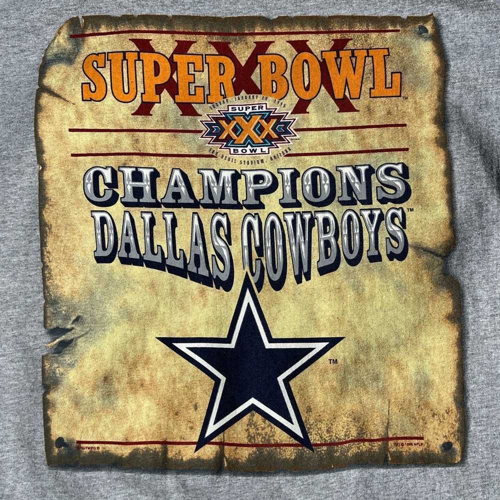 Vintage 90’s NFL Dallas Cowboys Superbowl T Shirt - image 1